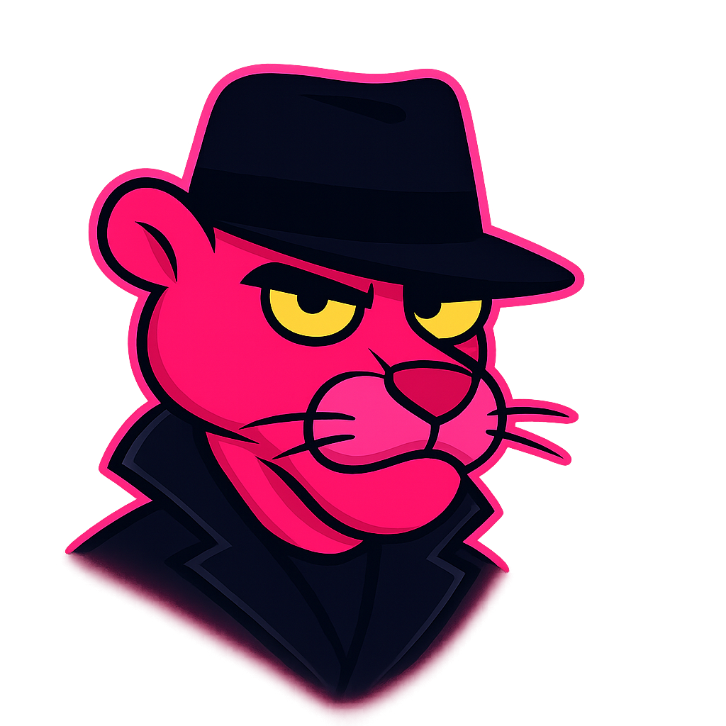 Логотип Pink Panther VPN